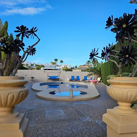 Tres Palmeras En Alfaz Del Pi , Albir, Benidorm Villa *